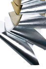 Solo abrigo económico lateral del conducto del grado del papel de Kraft del lienzo ligero del papel de aluminio